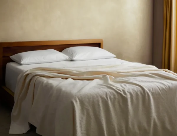 Organic Cotton Honeycomb Blanket - Image 7
