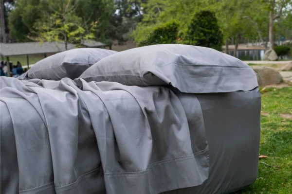 Organic Cotton Sateen Sheet Set - Image 7