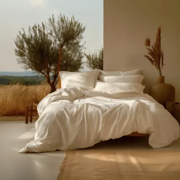 Organic Cotton Sateen Sheet Set - Image 3
