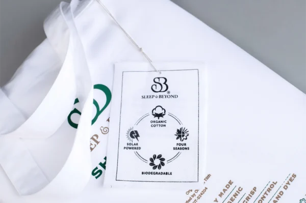 Organic Cotton Percale Sheet Set - Image 5